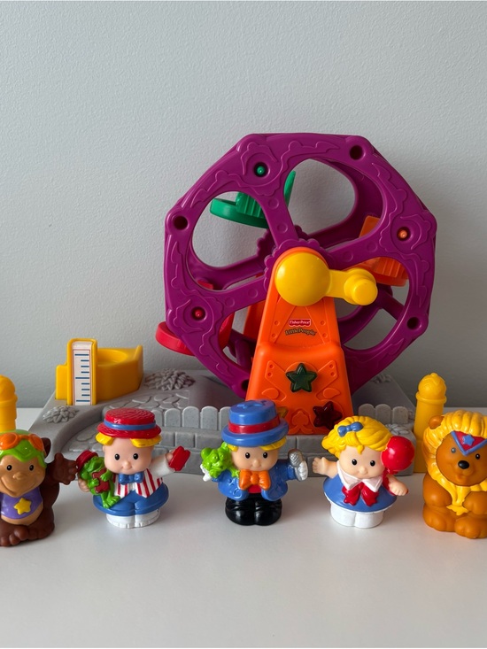 Fisher-Price Other - Little People- Cirus Crew & Ferris Wheel